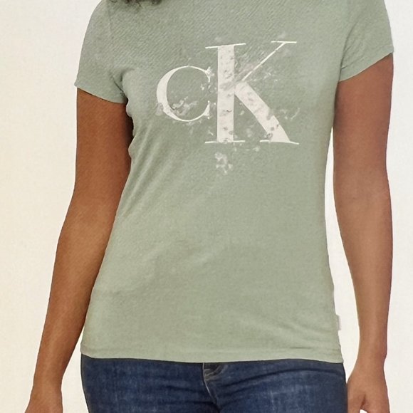 Bundle (2) Calvin Klein T-Shirt + Briggs Linen Blend Shorts Women's Size L Beach - Picture 5 of 13